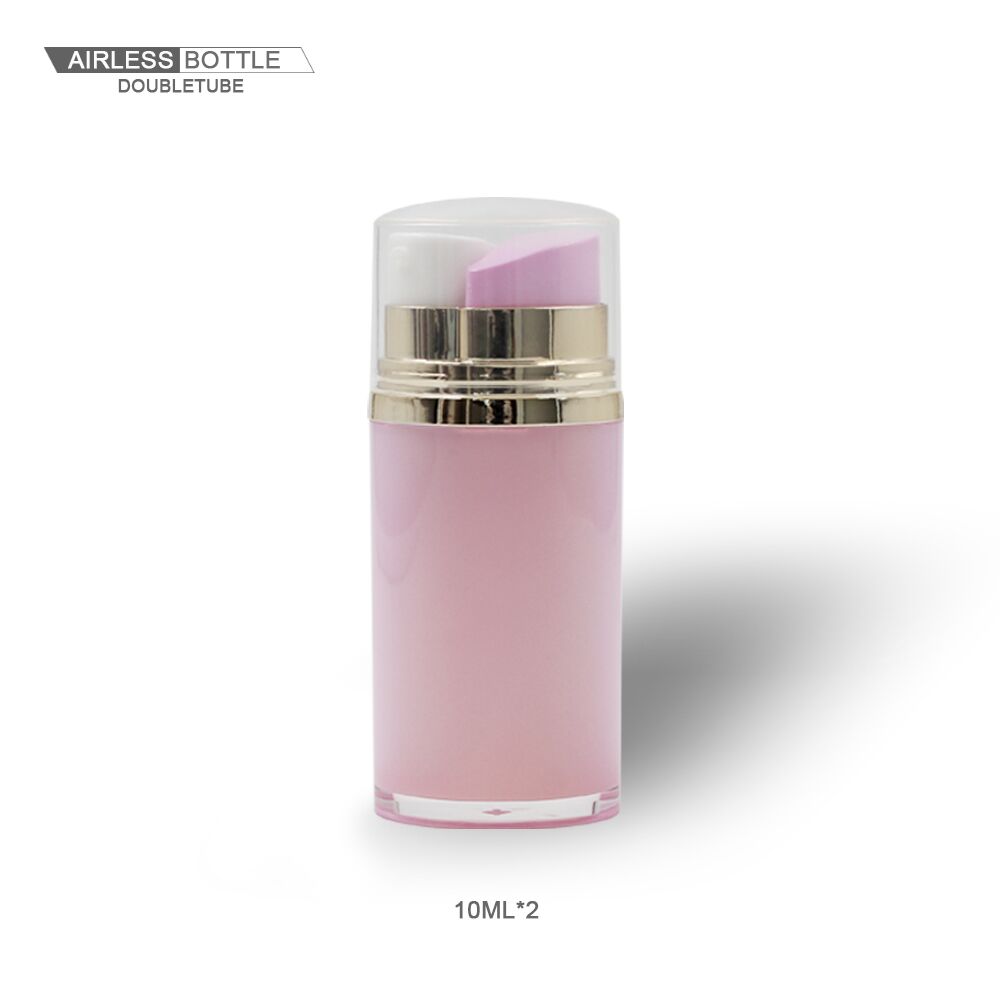 Double Chamber Acrylic Airless Bottle - 图片 2