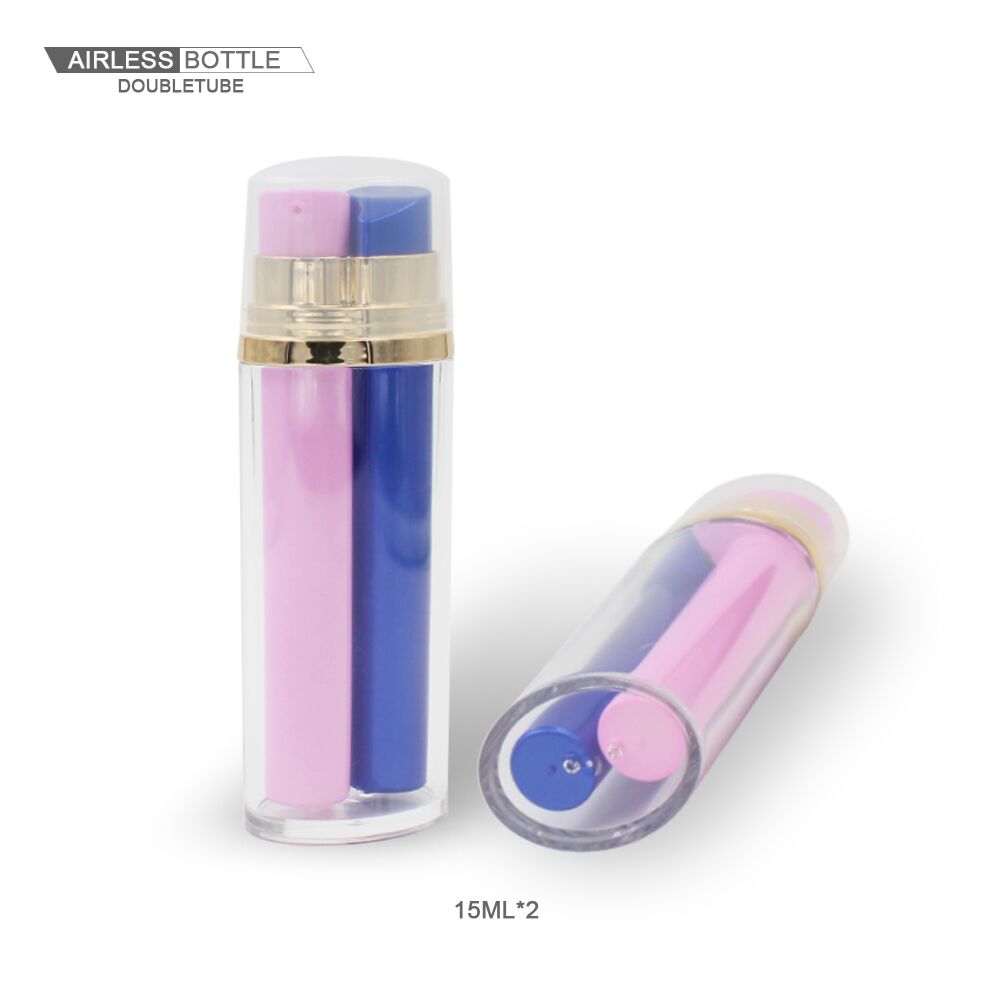 Double Chamber Acrylic Airless Bottle - 图片 5