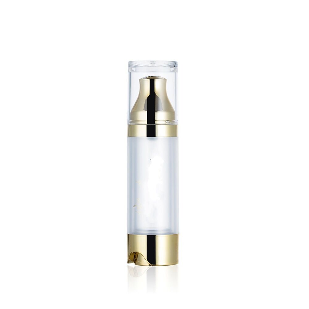Round 30ml AS bottom press Airless pump bottle - 图片 4