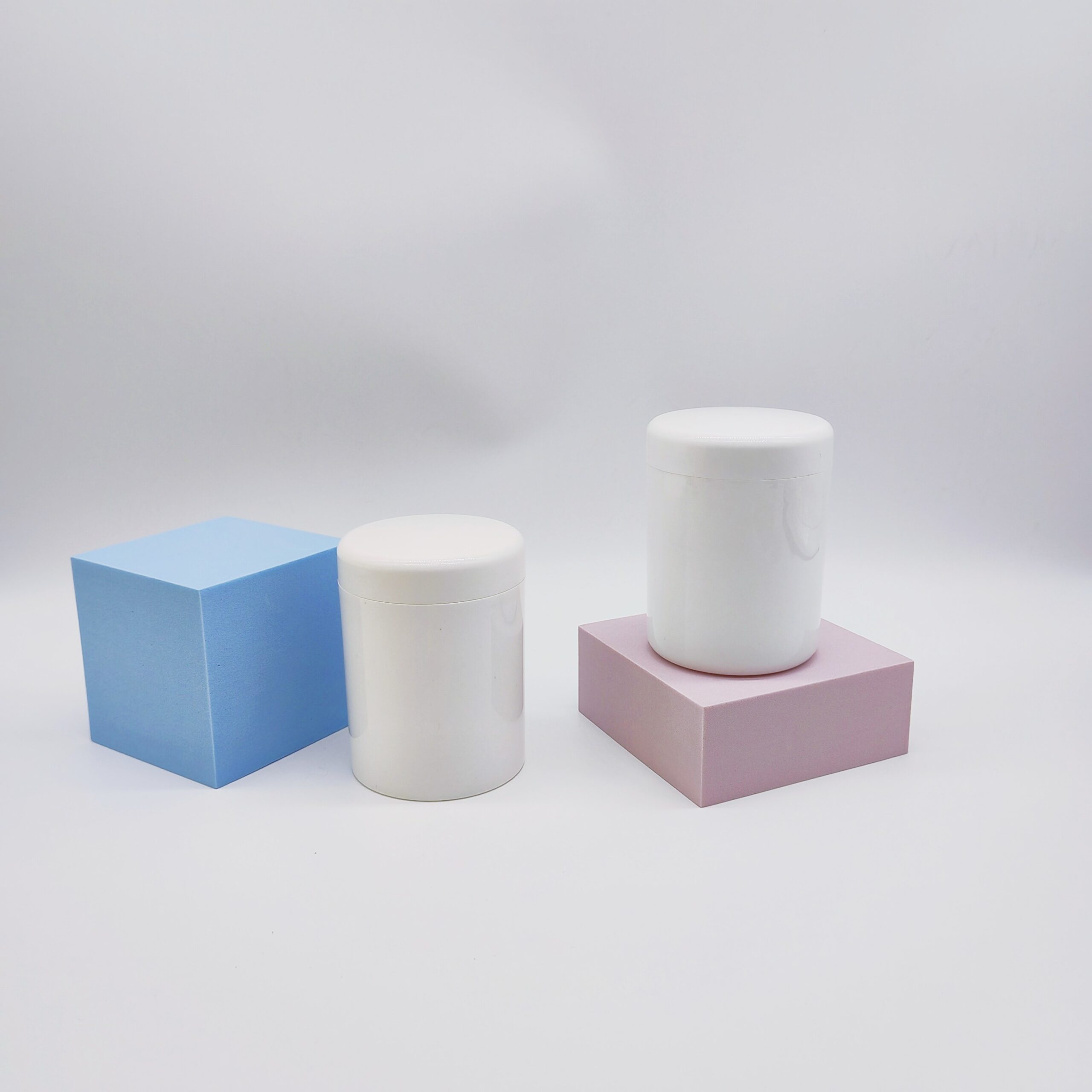PP 150G 200G Skincare Face Cream jar with Round Lid