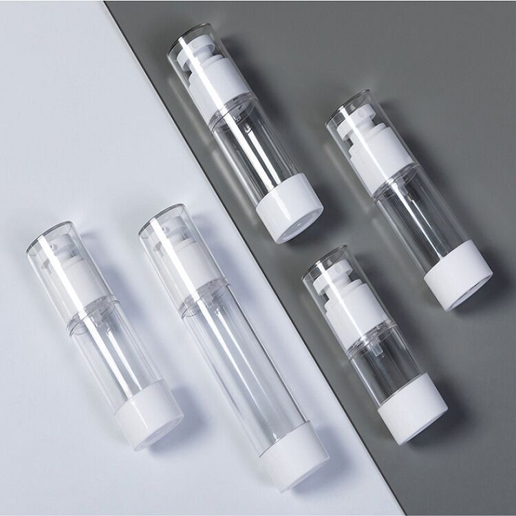 White AS round airless bottle 15/30/50/80/100ML - 图片 5