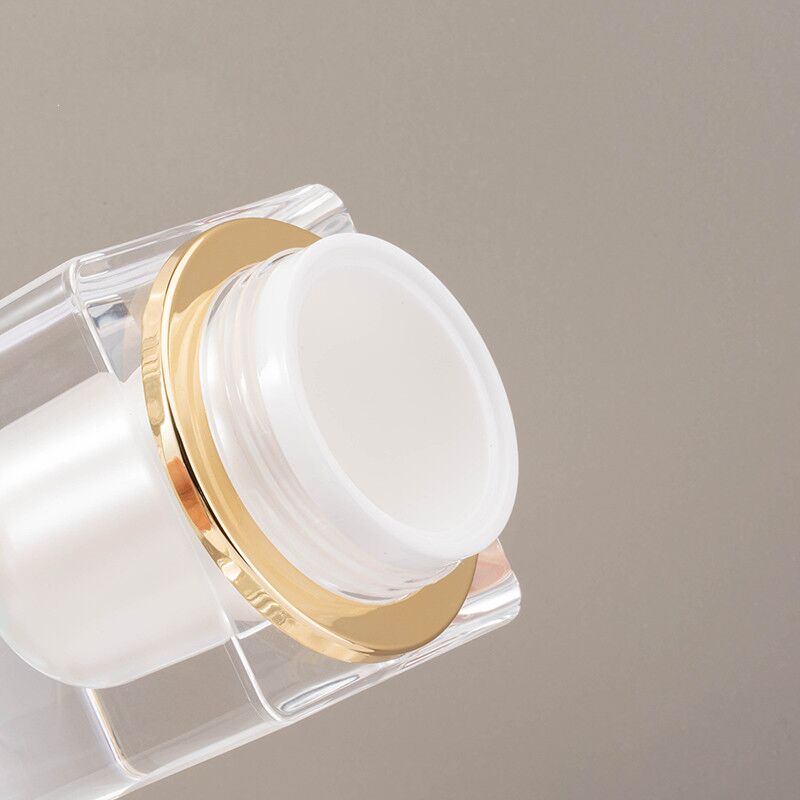 Acrylic Luxury Cream Jar with Screw Cap
